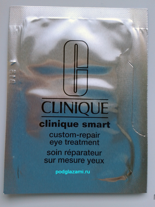 Clinique Smart Custom-Repair Eye Treatment вокруг глаз: отзыв