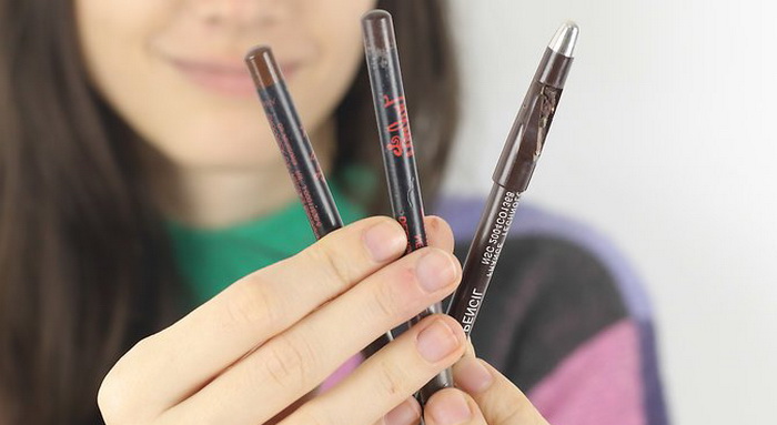 как правильно красить брови карандашом пошагово